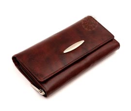 Vogue Crafts and Designs Pvt. Ltd. manufactures Brown Leather Wallet at wholesale price.
